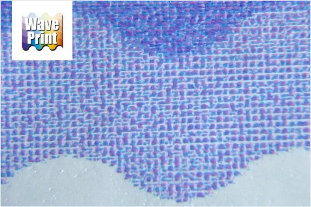 「インテリジェント インターウイーブ」プリントエフェクト