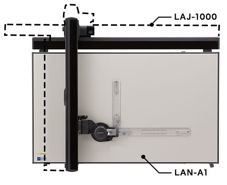 ドラフターの設置スペースを削減するNEOドラフター