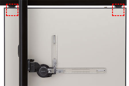 万力の凸部がないフルスペースの図板