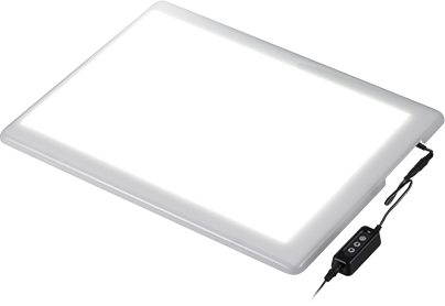 段差や角のないなめらかなトレース面