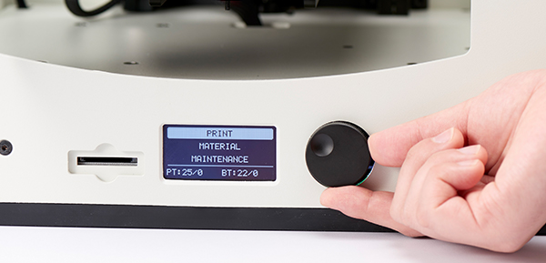 操作ダイヤルで簡単操作