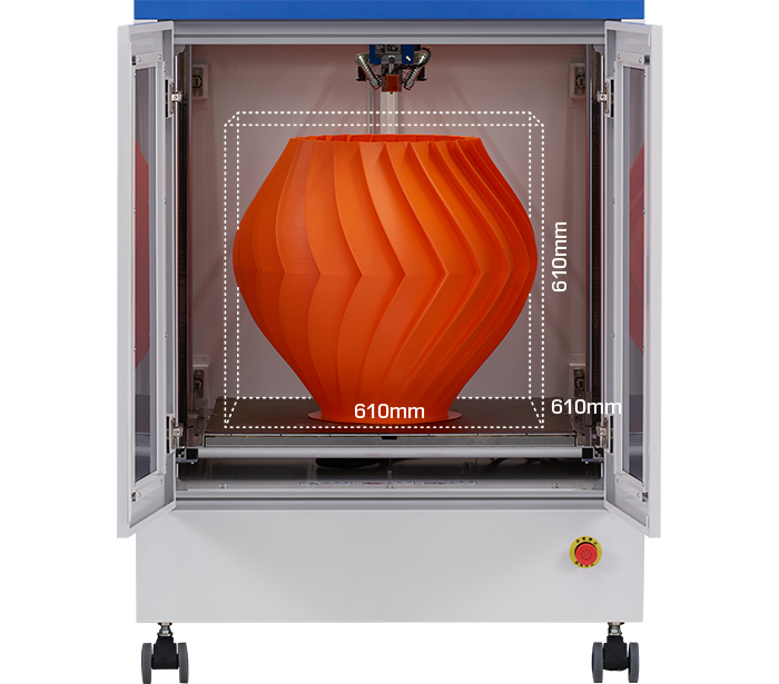 シリーズ最大の造形サイズ