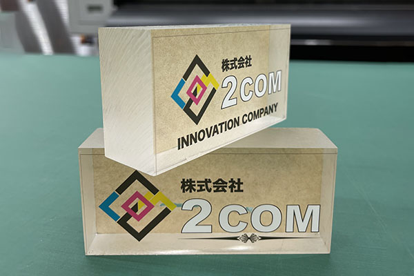 PJ-2508UFなら大きく分厚い素材にも直接プリントが可能 作業効率もアップして新たな業務の足掛かりに