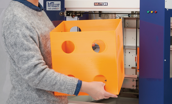 300×300×300ｍｍの大型造形