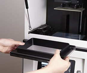 ワンタッチクランプ方式造形バット