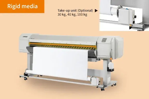 厚さロールメディアにも対応