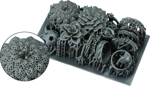 超高精細かつ大型造形を再現