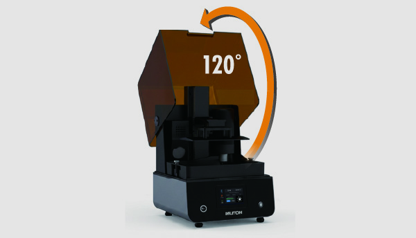 片手で開放可能なUVカバー