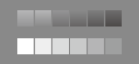 Density test pattern