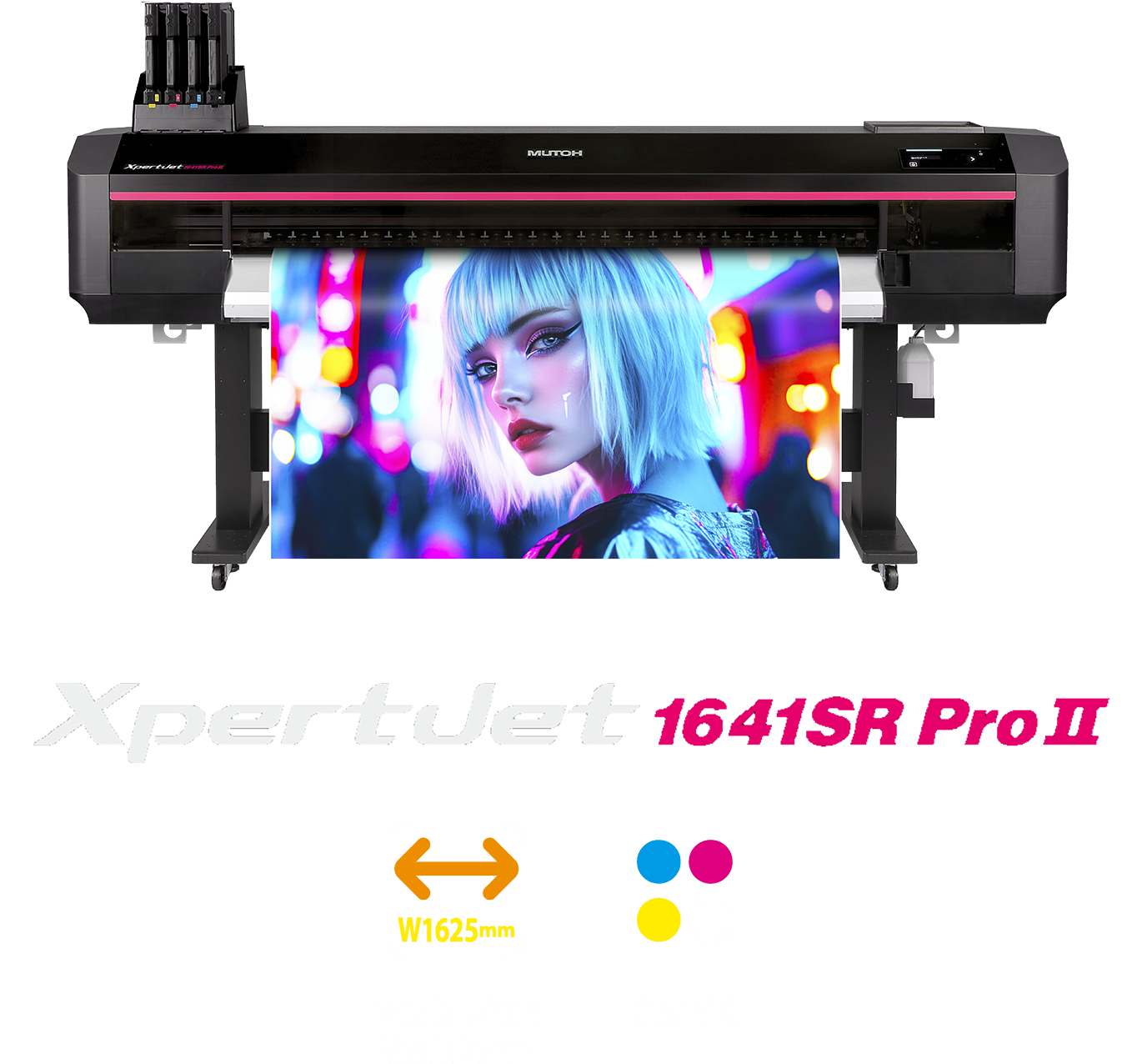 XpertJet 1641SR ProⅡ :製品情報:武藤工業株式会社